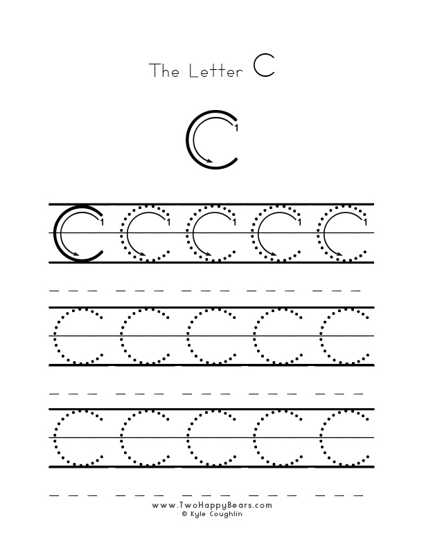 Learn the letter C with Fluffy and Ivy